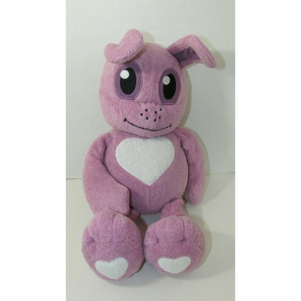 Kidrobot Love Bunny plush Purple White hearts Bunny Rabbit Jeremyville 2010